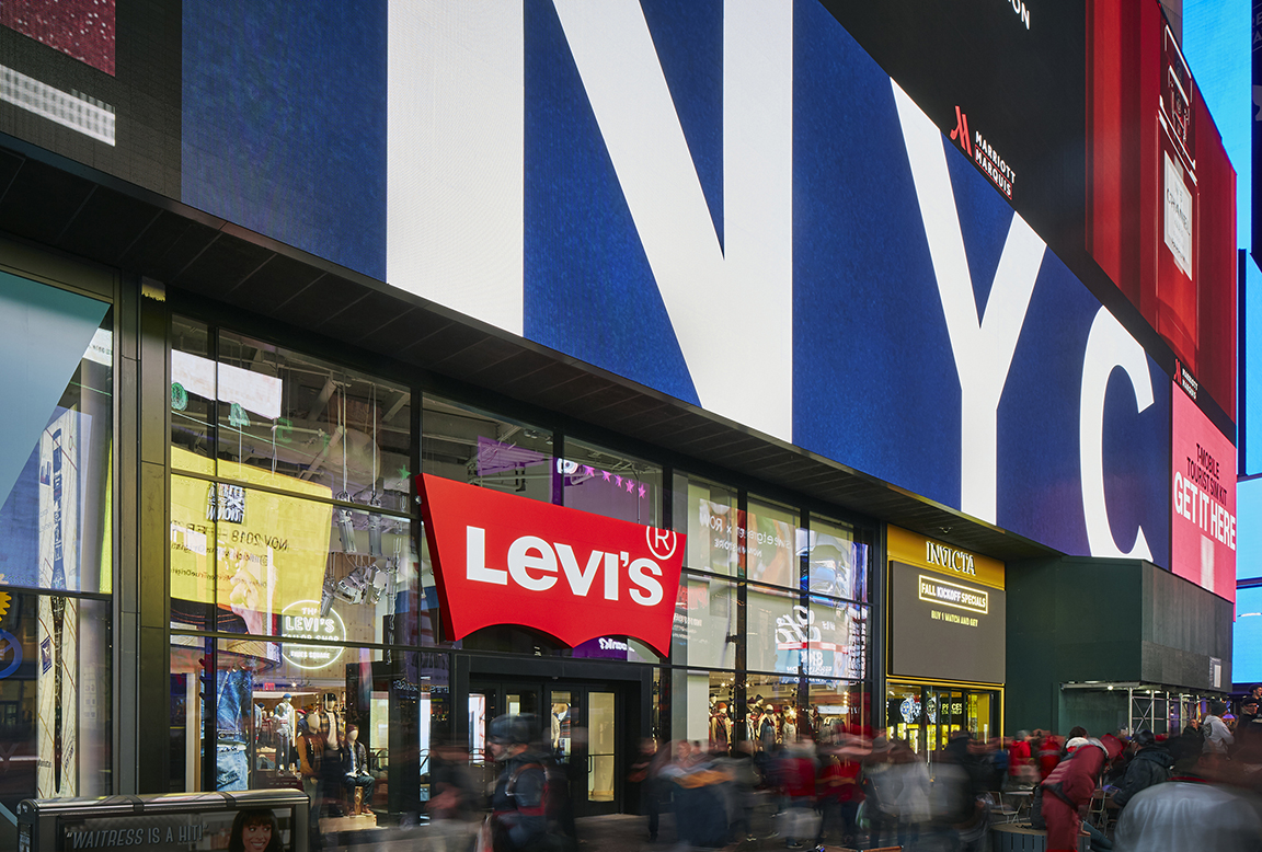 Магазин Levi’s на Таймс-сквер